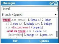 Ultralingua French-Spanish Dictionary