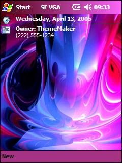 3D WP2 VGA Theme for Pocket PC