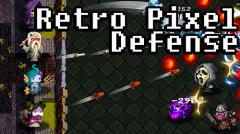Retro pixel defense