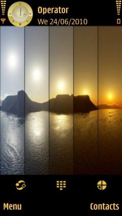 3d Slide Sunset