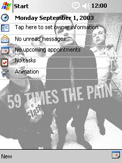 59 Times The Pain Theme for Pocket PC