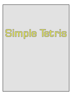 Simple Tetris