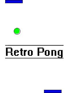 Retro Pong