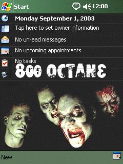 800 Octane Theme for Pocket PC