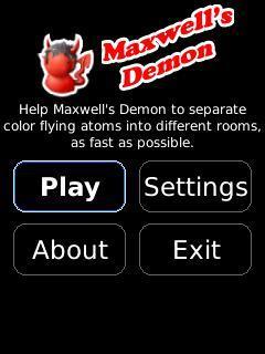 Maxwell's Demon - the game (Storm)