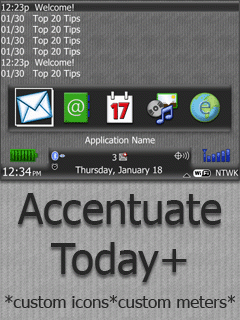 Accentuate Today+ 8900/Curve Theme