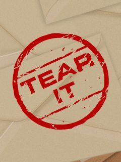 Tear it