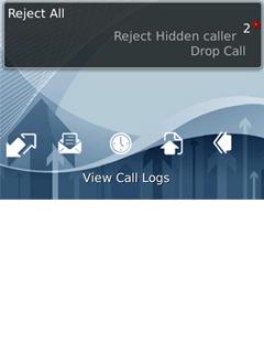 mCall Manager PRO for Blackberry OS 5.0 - 6.0 Non-Touch
