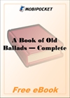 A Book of Old Ballads for MobiPocket Reader