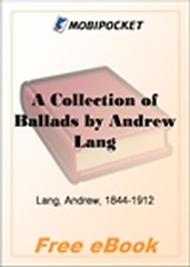 A Collection of Ballads for MobiPocket Reader