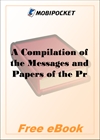 A Compilation of the Messages and Papers of the Presidents Volume 1, part 2: John Adams for MobiPocket Reader