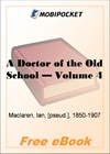 A Doctor of the Old School - Volume 4 for MobiPocket Reader