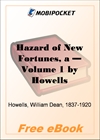 A Hazard of New Fortunes - Volume 1 for MobiPocket Reader