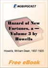 A Hazard of New Fortunes - Volume 3 for MobiPocket Reader