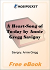 A Heart-Song of To-day for MobiPocket Reader