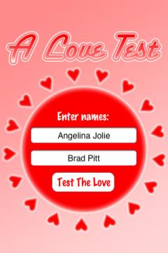 A Love Test: Compatibility Calculator