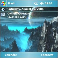 A Path Towards The Stars Theme for Pocket PC