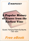 A Popular History of France from the Earliest Times, Volume 6 for MobiPocket Reader
