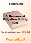 A Romance of Billy-Goat Hill for MobiPocket Reader