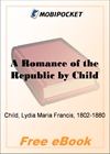 A Romance of the Republic for MobiPocket Reader