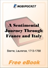 A Sentimental Journey Through France and Italy for MobiPocket Reader