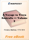 A Voyage to Terra Australis - Volume 2 for MobiPocket Reader