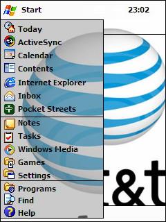 AT&T Wireless MP Theme for Pocket PC