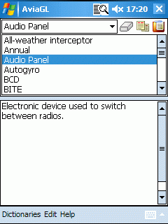 AW Aircraft Terms and Abbreviations (Pocket PC)