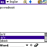 AW English-Serbian Dictionary (Palm OS)