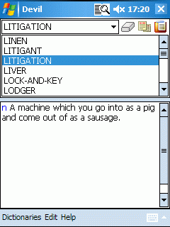AW The Devil's Dictionary (Pocket PC)
