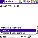 AW Wine Glossary (Palm OS)