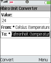 Abiro Unit Converter