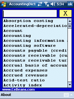 AccountingDictionary
