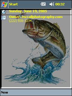 Action Bass 01 Theme for Pocket PC