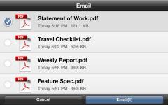 Adobe CreatePDF for iPhone/iPad