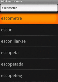 Advanced Catalan Dictionary and Thesaurus (Android)