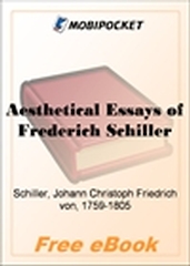 Aesthetical Essays of Frederich Schiller for MobiPocket Reader