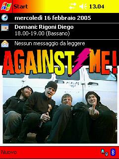 Against Me! Theme for Pocket PC