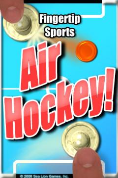 Air Hockey Fingertip Sports