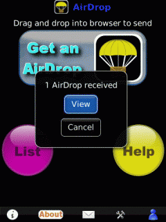 AirDrop (BlackBerry)
