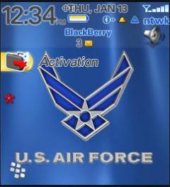 AirForce Zen Theme for Blackberry 8100 Pearl