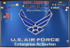 Airforce 4 Theme for Blackberry 7200