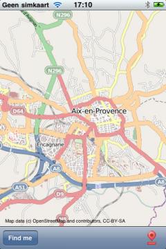 Aix-en-Provence Street Map