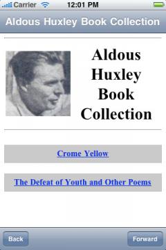 Aldous Huxley Book Collection