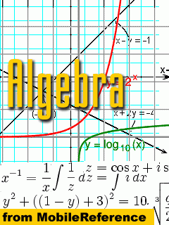 Algebra Quick Study Guide (Palm OS)