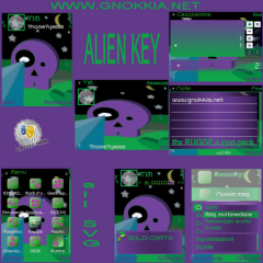 Alien Key Theme