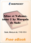 Aline et Valcour, tome I for MobiPocket Reader