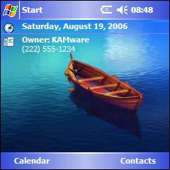All Alone Theme for Pocket PC
