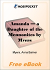 Amanda - a Daughter of the Mennonites for MobiPocket Reader