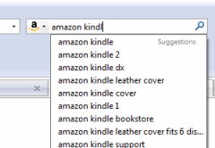 Amazon Search Suggestions for France - Firefox Addon